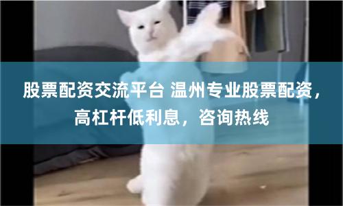 股票配资交流平台 温州专业股票配资，高杠杆低利息，咨询热线